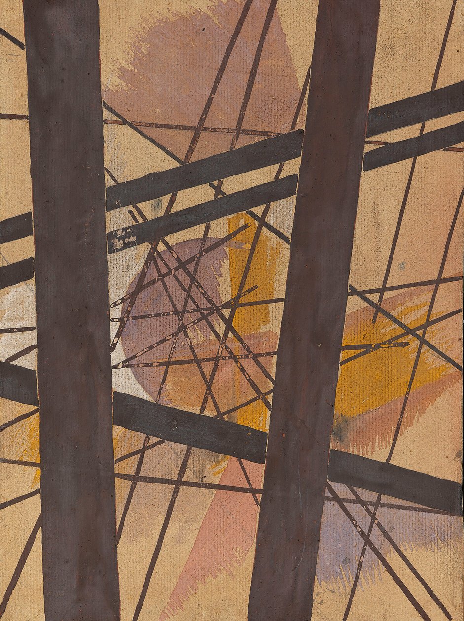 Romstyrkens sammensetning, 1921-1922. av Lyubov Sergeevna Popova