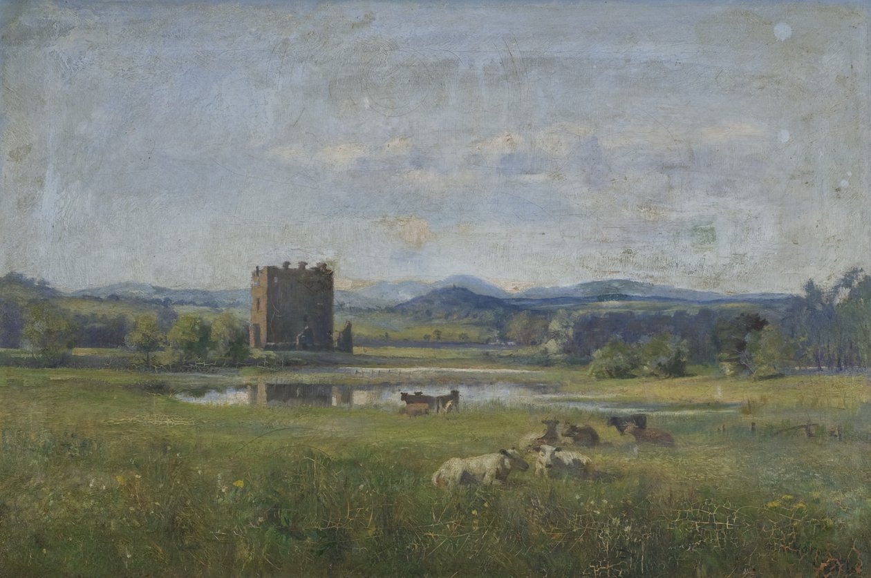 Threave Castle, 1881 av M. M. Harper