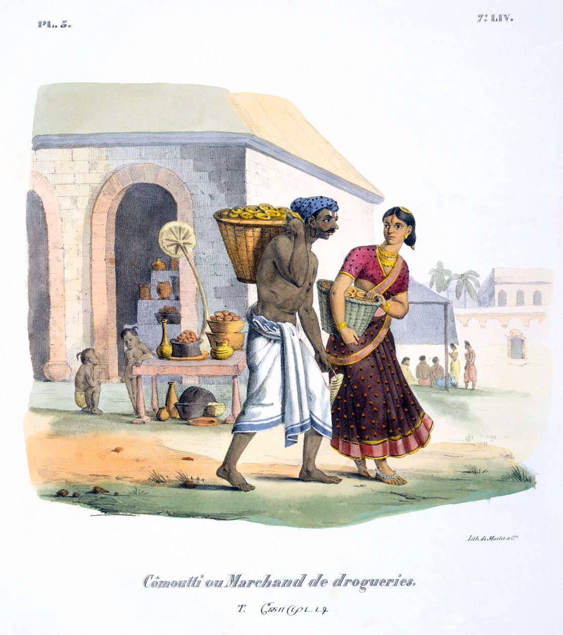 Narkotikahandler, 1827-35 av M.E. Burnouf