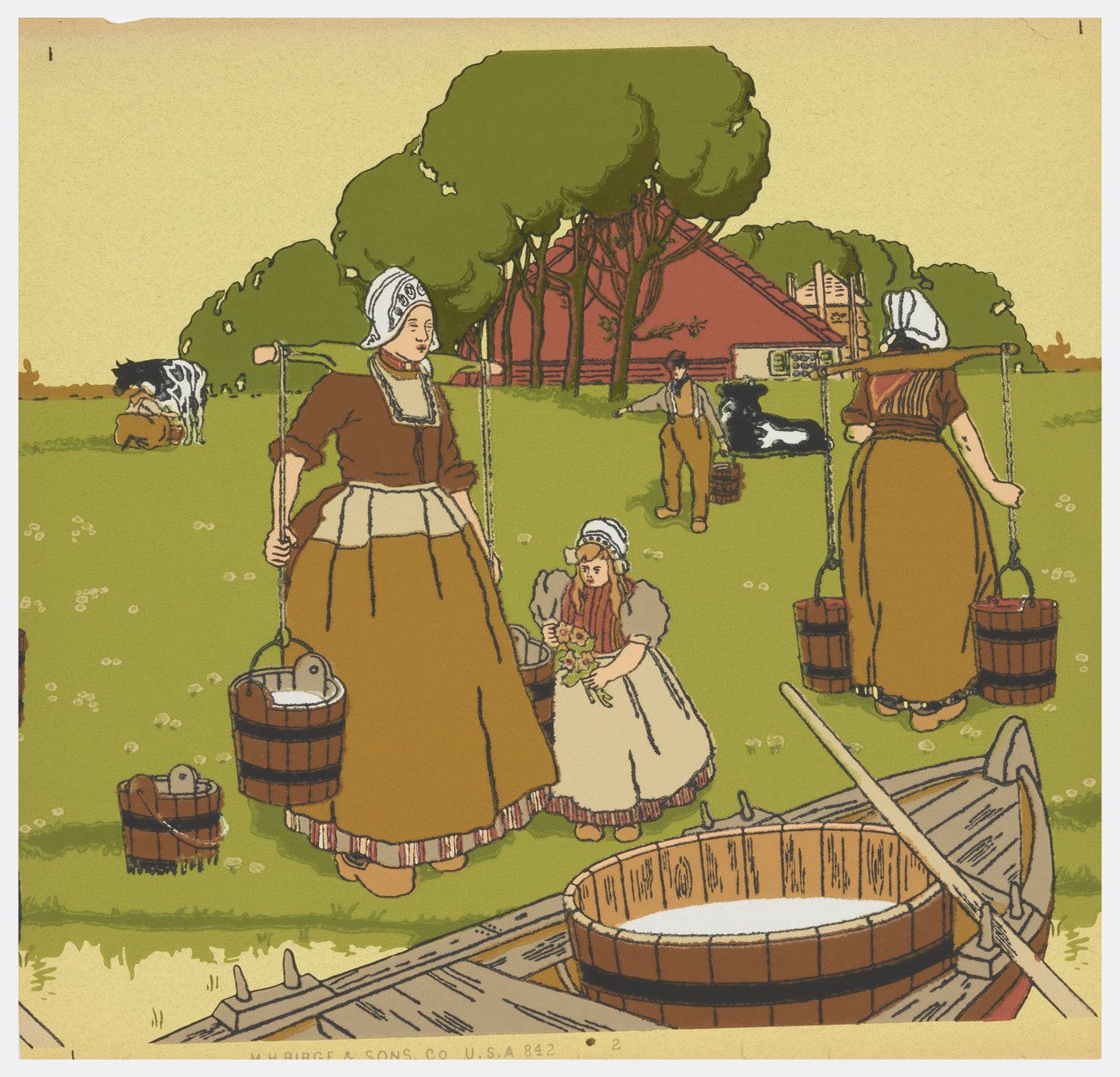 Frise av M.H. Birge and Sons Co