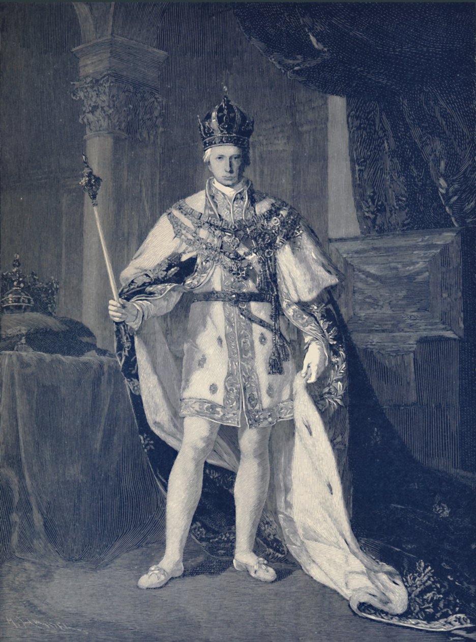 Francis I., keiser av Østerrike, c1804, 1896 av M. Haider