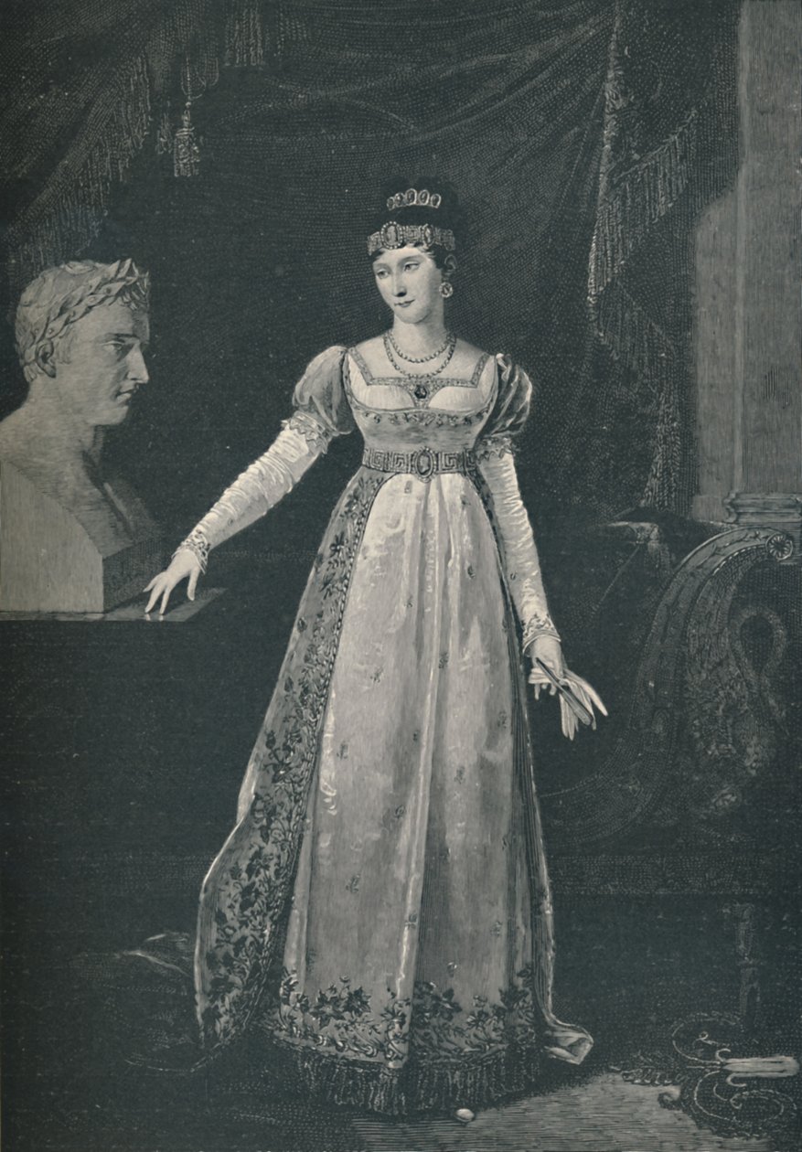 Marie-Pauline Bonaparte - Madame Leclerc, prinsesse Borghese, c1806, 1896 av M. Haider