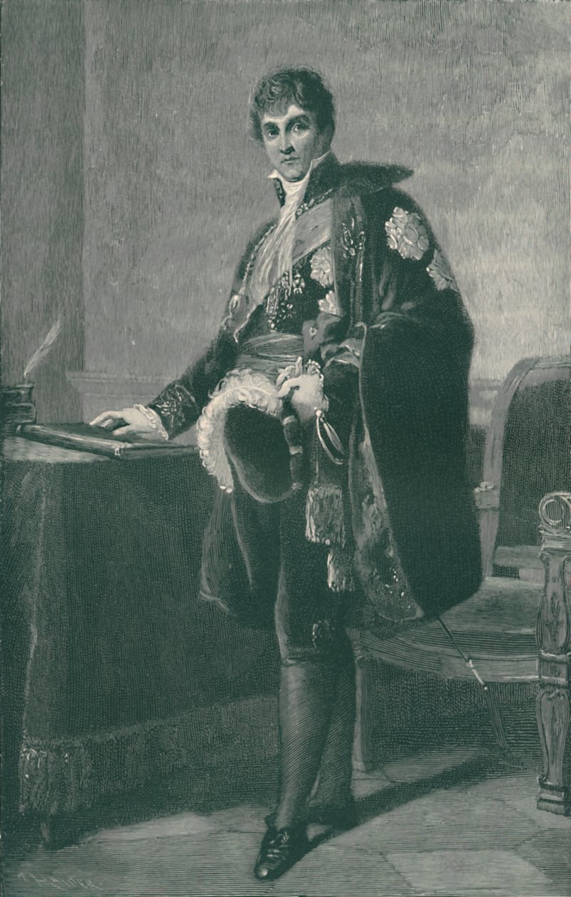 Michel-Louis-Etienne, grev Reynaud De Saint-Jean DAngely, c1800, 1896 av M. Haider