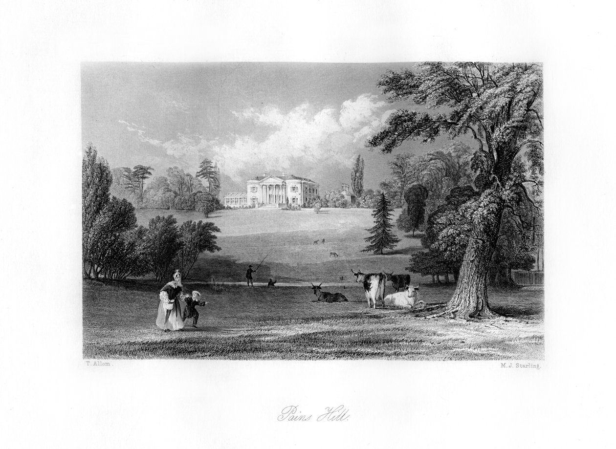 Pains Hill, Surrey, 1800-tallet. av M. J. Starling