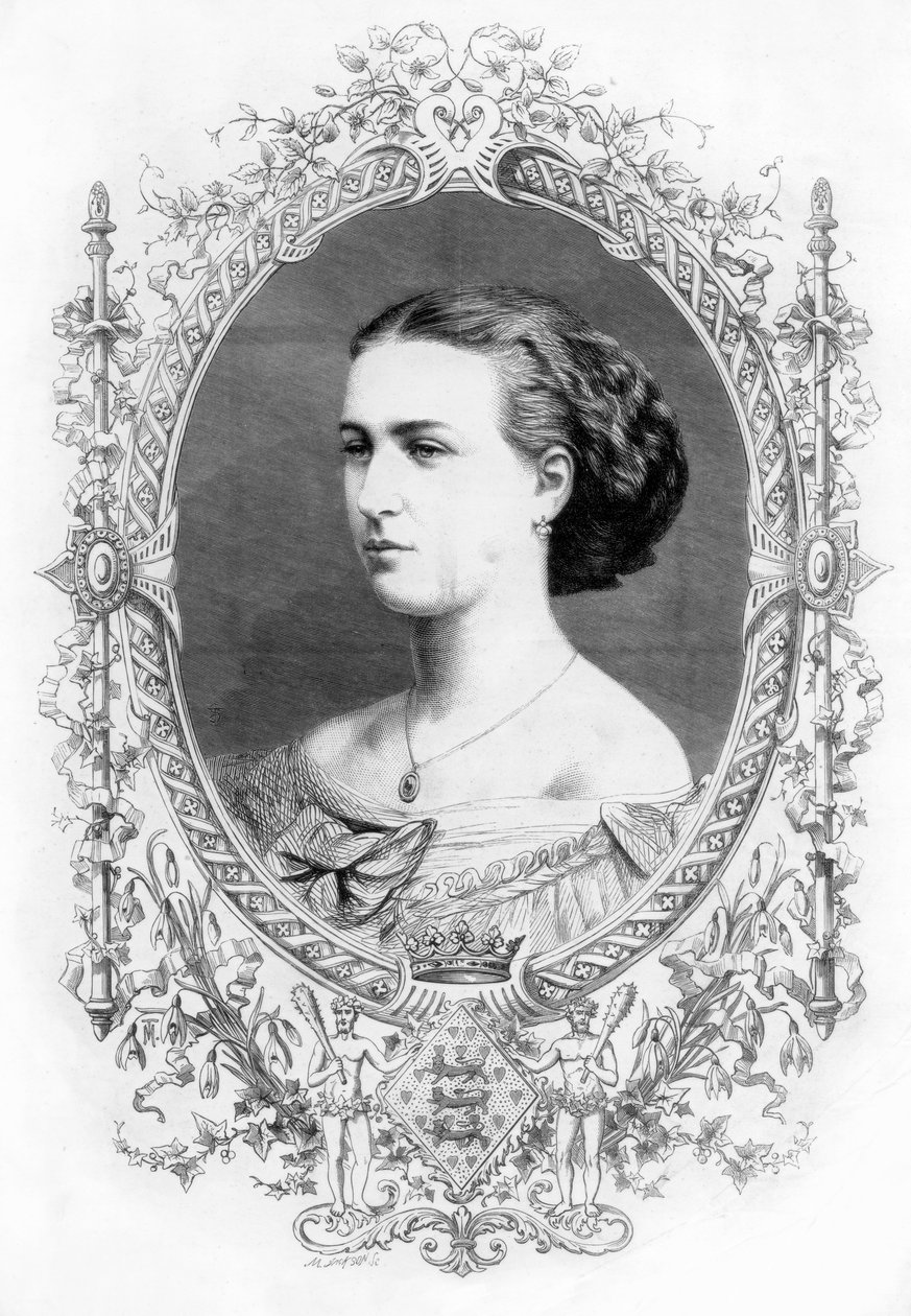 Prinsesse Alexandra 1844-1925, 1862. av M. Jackson