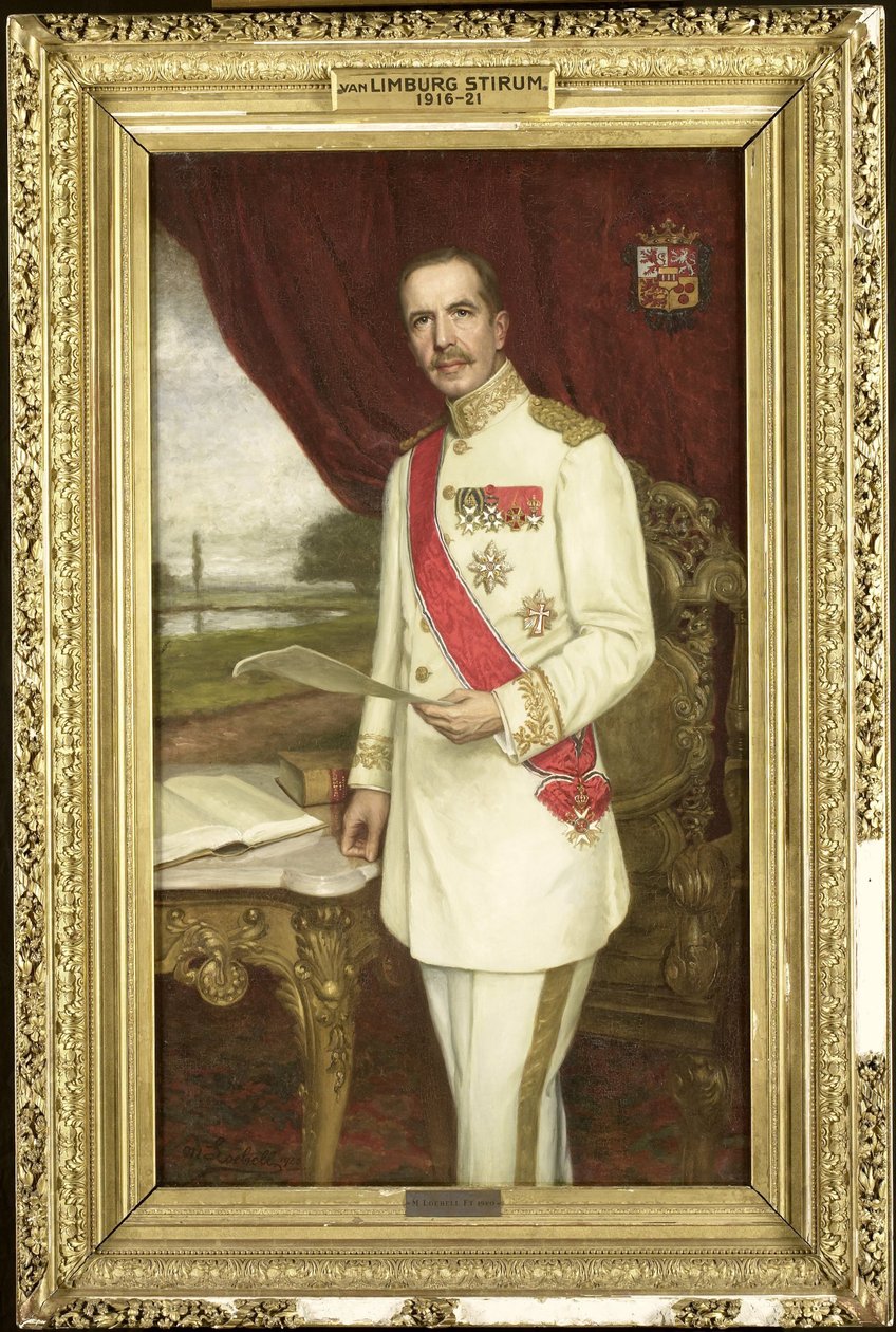 Johan Paul greve av Limburg Stirum (1873-1948). Generalguvernør (1916–21) av M. Loebell