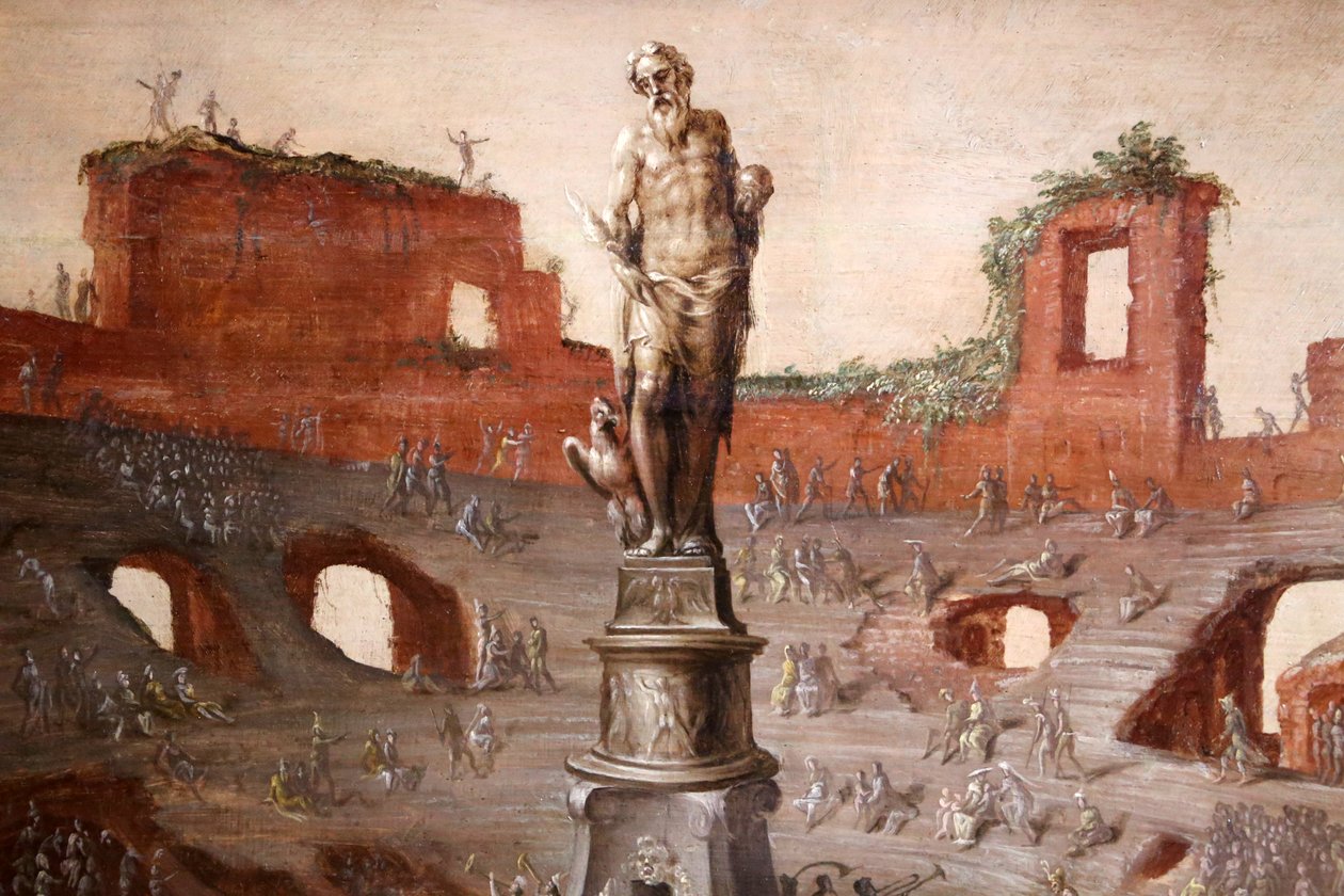 Flamske malerier i Palais des Beaux-Arts de Lille av Maarten van Heemskerck