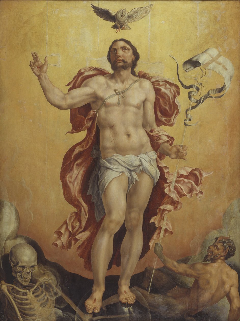 Kristus seier over synd og død av Maarten van Heemskerck