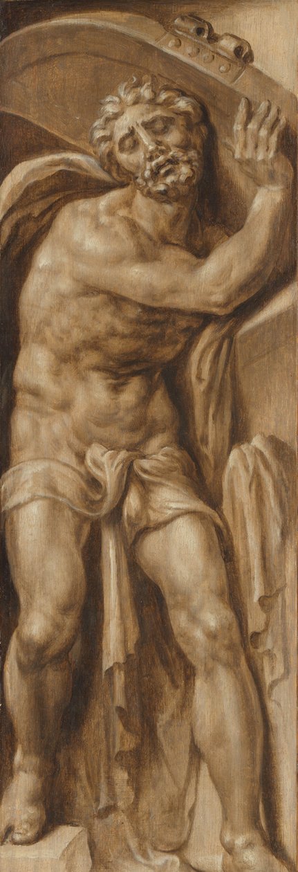 Samson bærer porten til Gaza Samson bærer dørene til Gaza av Maarten van Heemskerck
