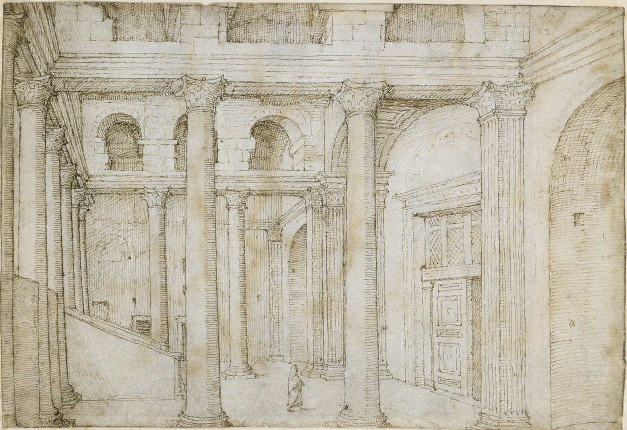 Pantheons forhall av Maarten van Heemskerck