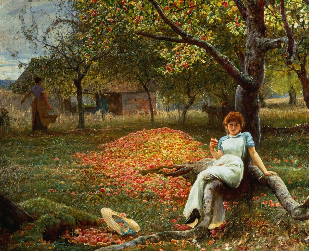 The Cider Orchard, 1890 av Robert Walker Macbeth
