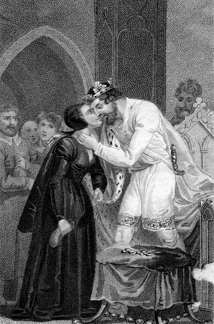 Edward IV mottok enkenes bidrag, 1400-tallet 1800-tallet. av Mackenzie