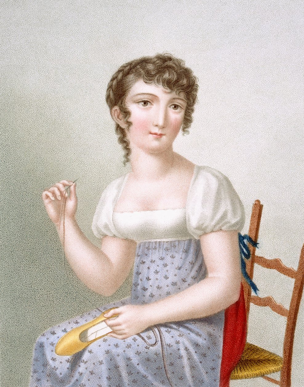 Broderen, gravert av Duthe, ca. 1816 av Madame G. Busset Dubruste