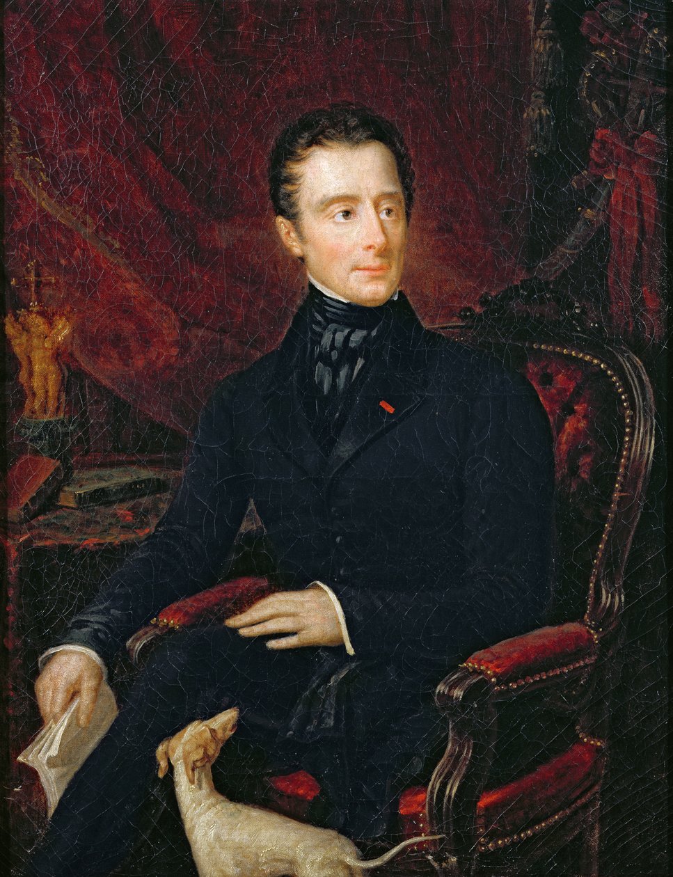 Alphonse de Lamartine (1790–1869) av Madame de Lamartine