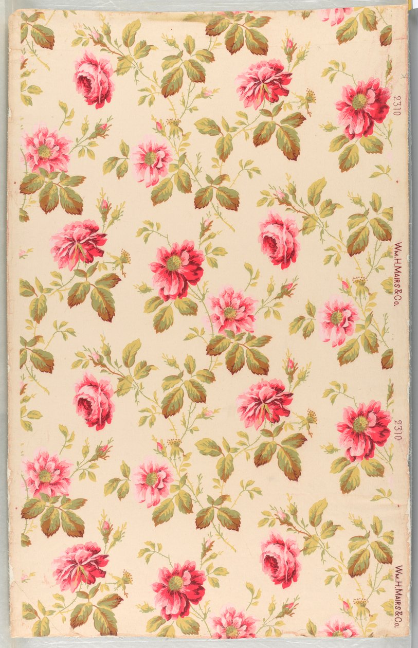 Sidevegg (USA), 1890–1900 av Made by William H. Mairs and Company