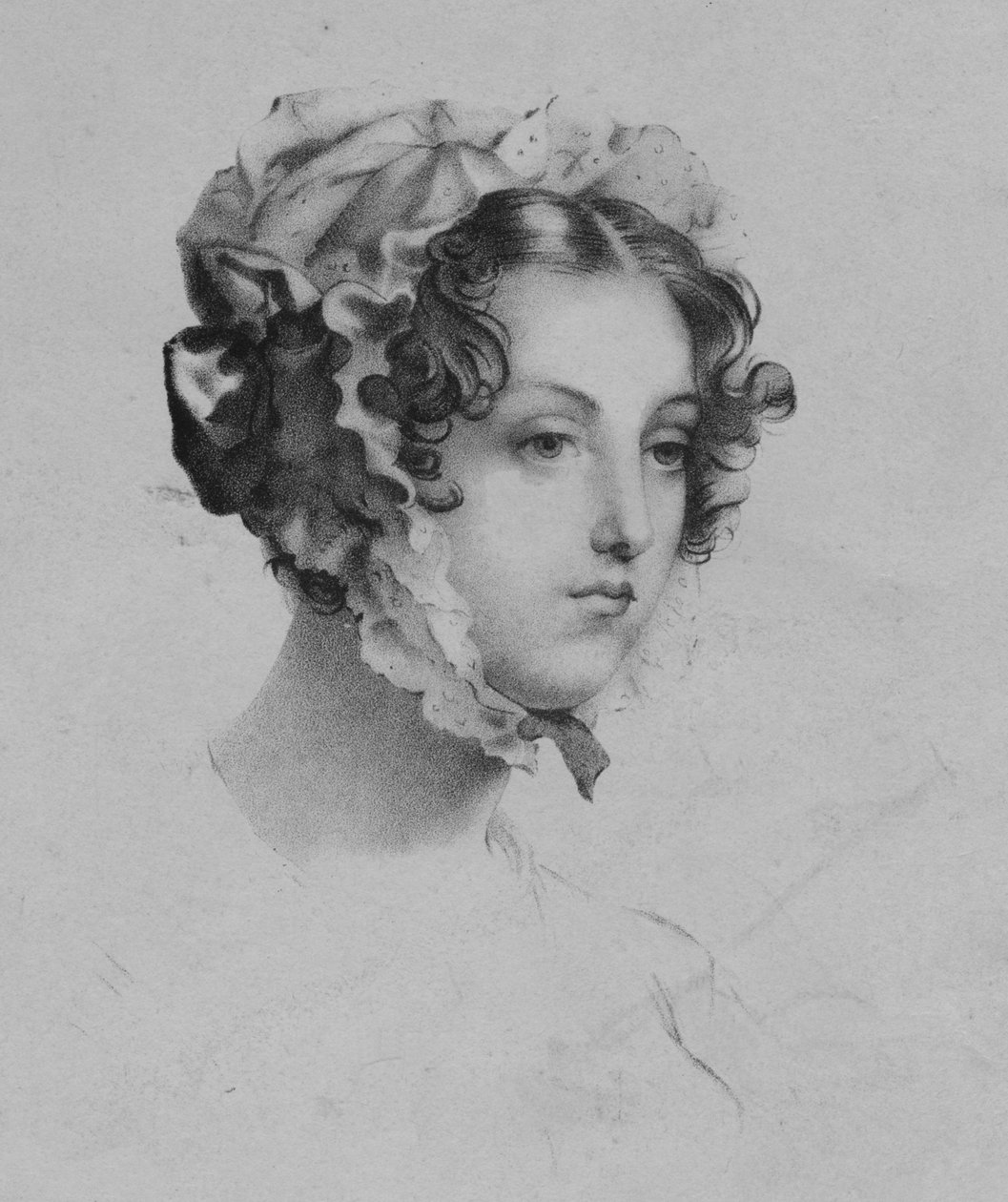 Kvinne med panser, 1820-tallet. av Mademoiselle Formentin