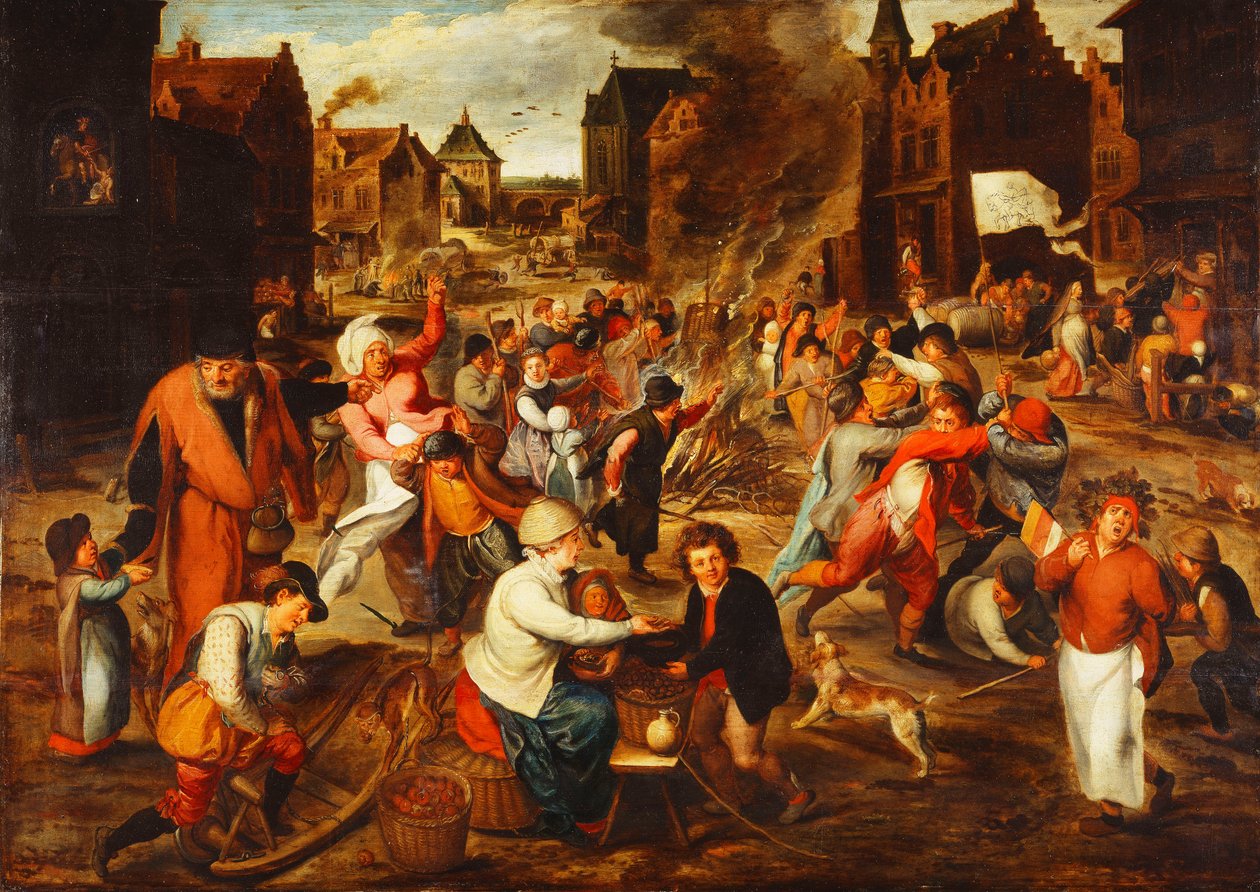 Helgenfesten av Maerten van Cleve