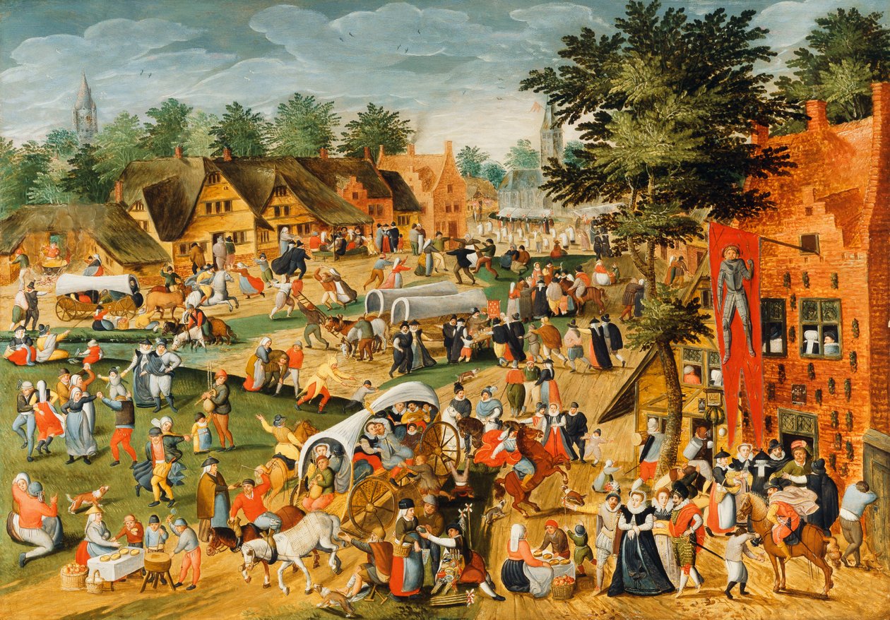 Festen for Saint George, av Maerten van Cleve