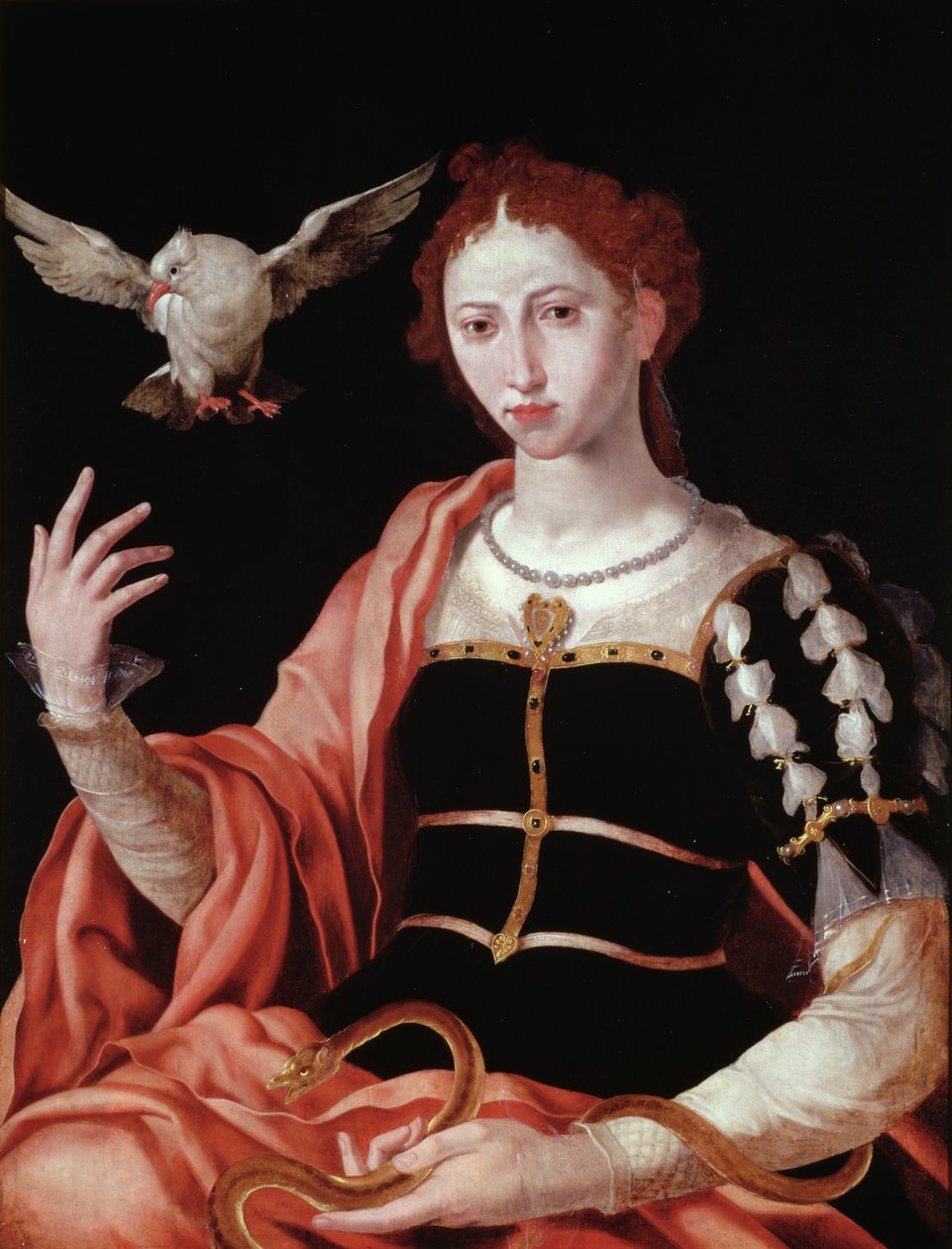 En allegori om uskyld og svik av Maerten van Heemskerck