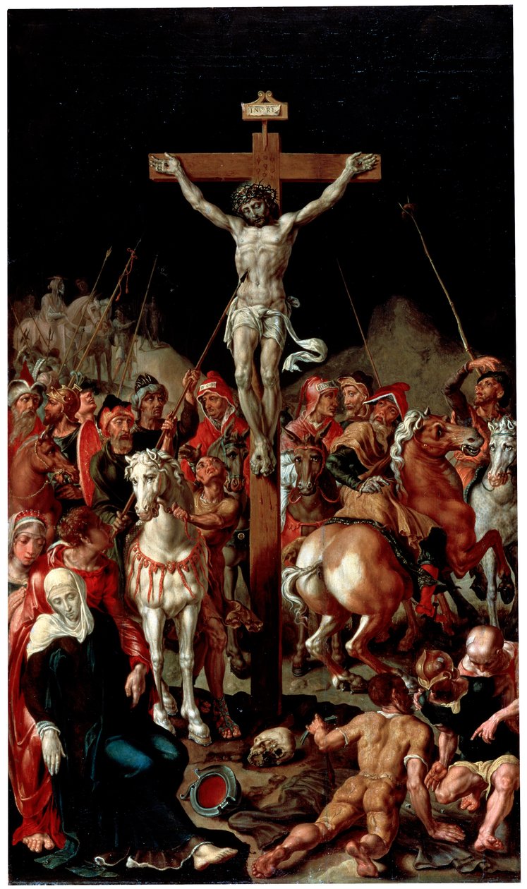 Golgata, mellom 1545 og 1550 av Maerten van Heemskerck