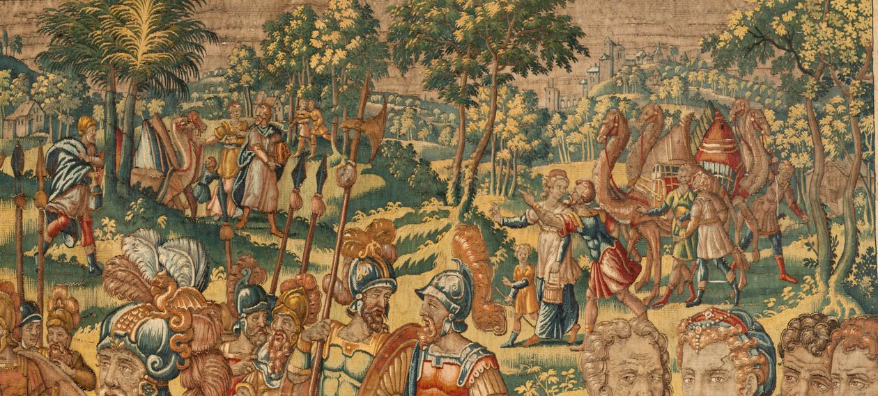 Historien om Gideon, Hebreernes dommer og kriger, sent på 1500-tallet (teppe) av Maerten van Heemskerck