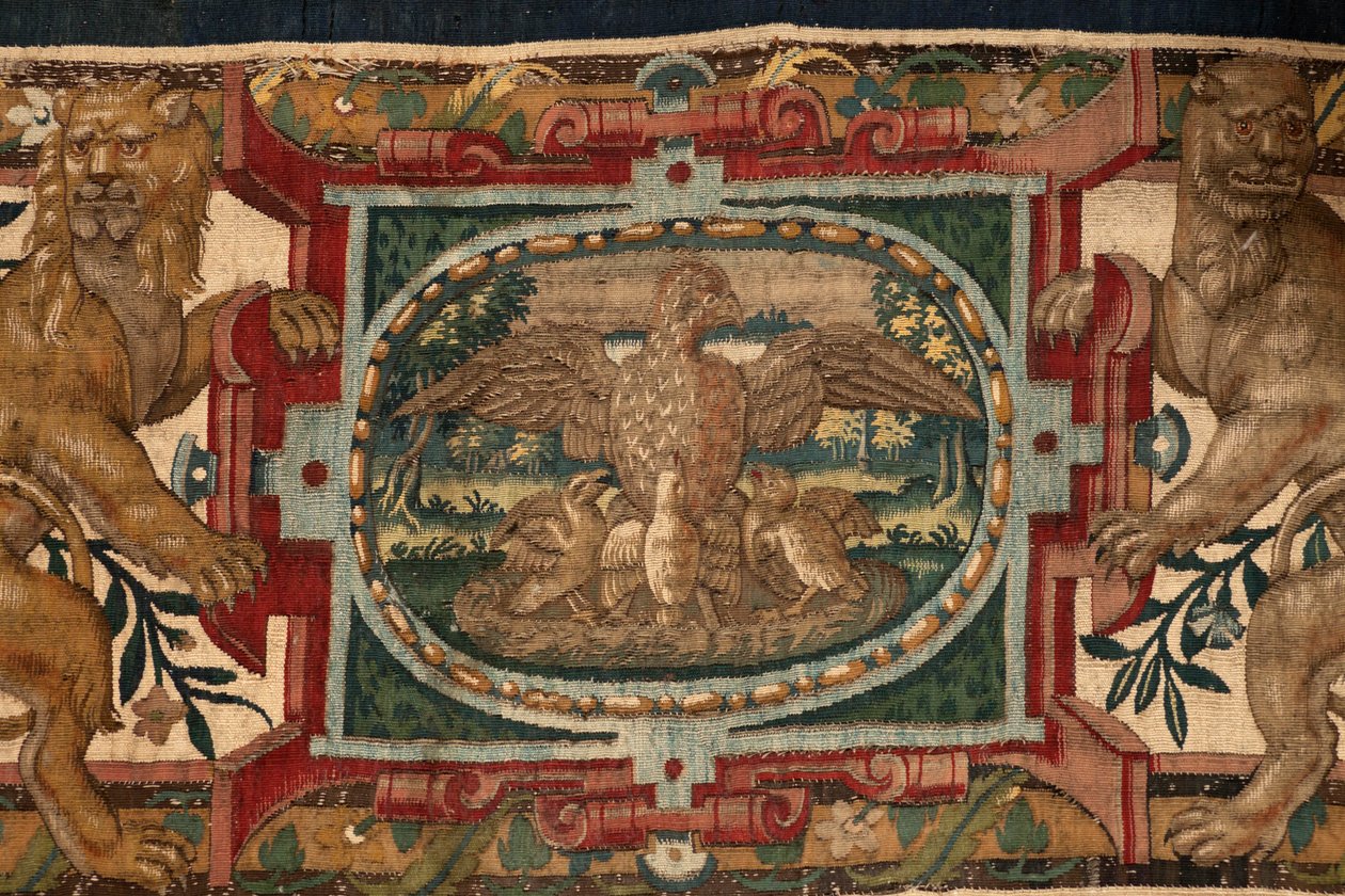 Historien om Gideon, sent på 1500-tallet (silke og ull) av Maerten van Heemskerck