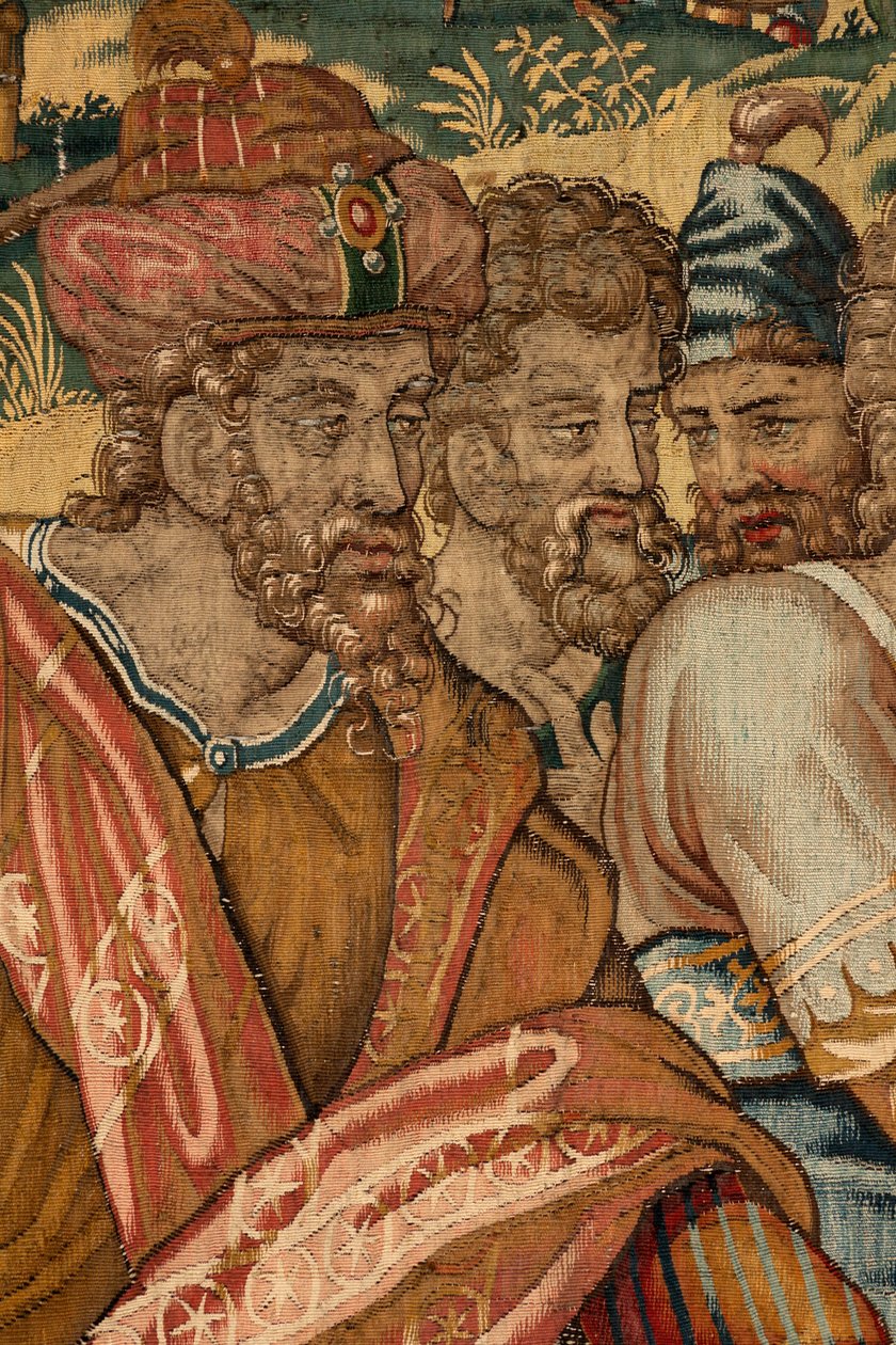 Historien om Gideon, sent på 1500-tallet (silke og ull) av Maerten van Heemskerck