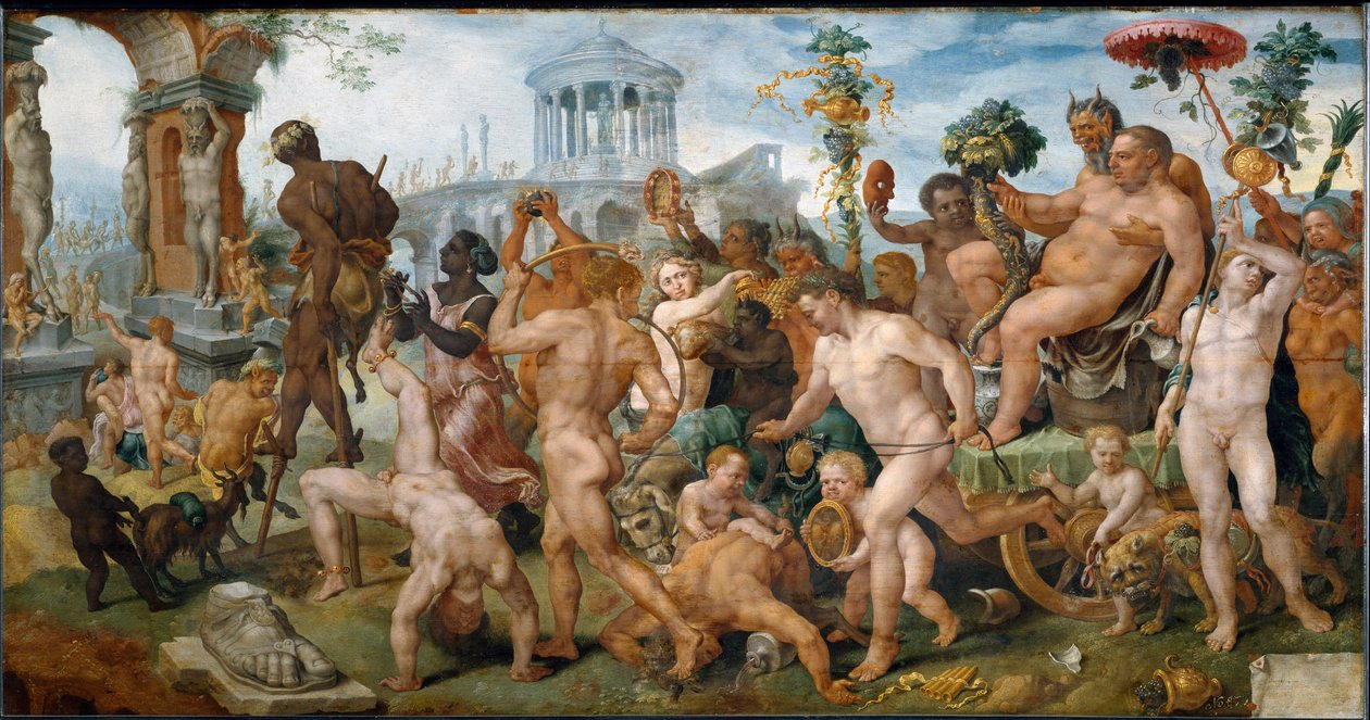 Triumfprosesjon av Silene (maleri av Maerten van Heemskerck