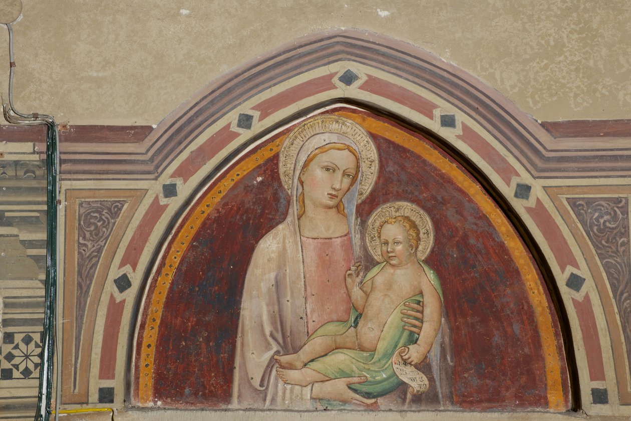Madonna og barn av Maestro del Carmine di Firenze