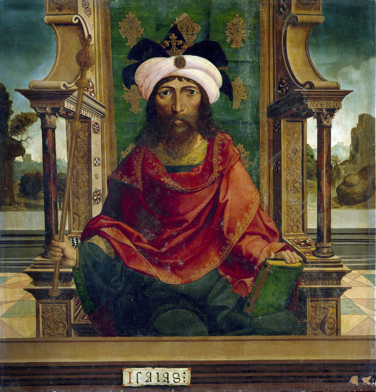 Jesaja, av Mesteren av Becerril, ca. 1525 (olje på panel) av Maestro de Becerril