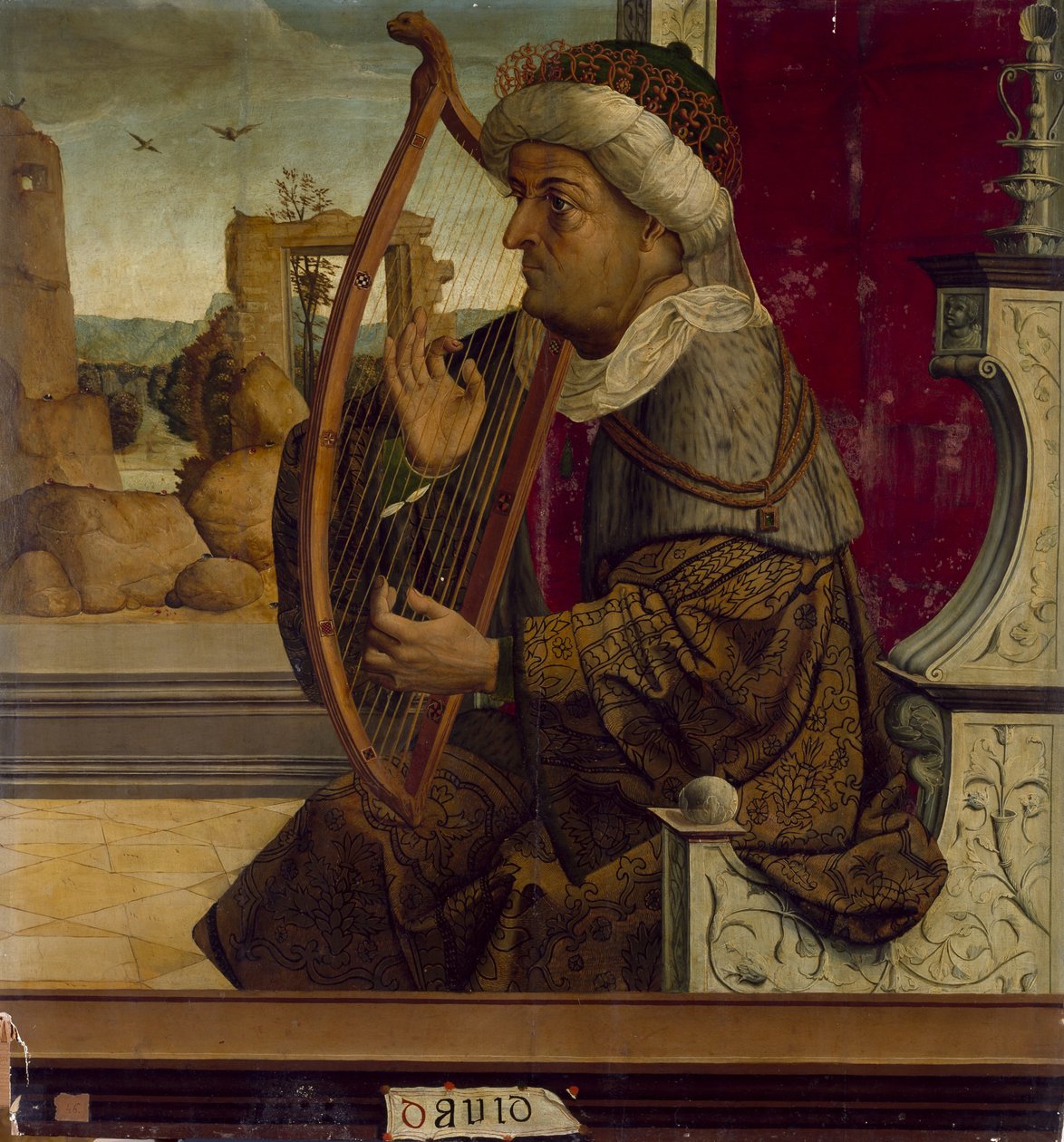 Kong David, ca. 1525 av Maestro de Becerril