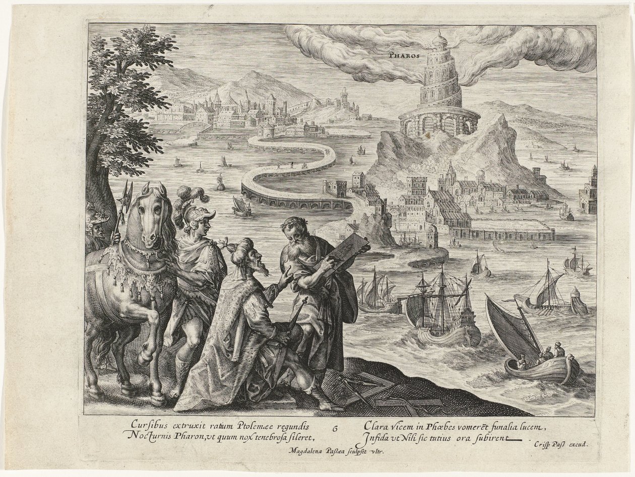 Pharos av Alexandria The Seven Wonders of the World (serietittel) av Magdalena van de Passe