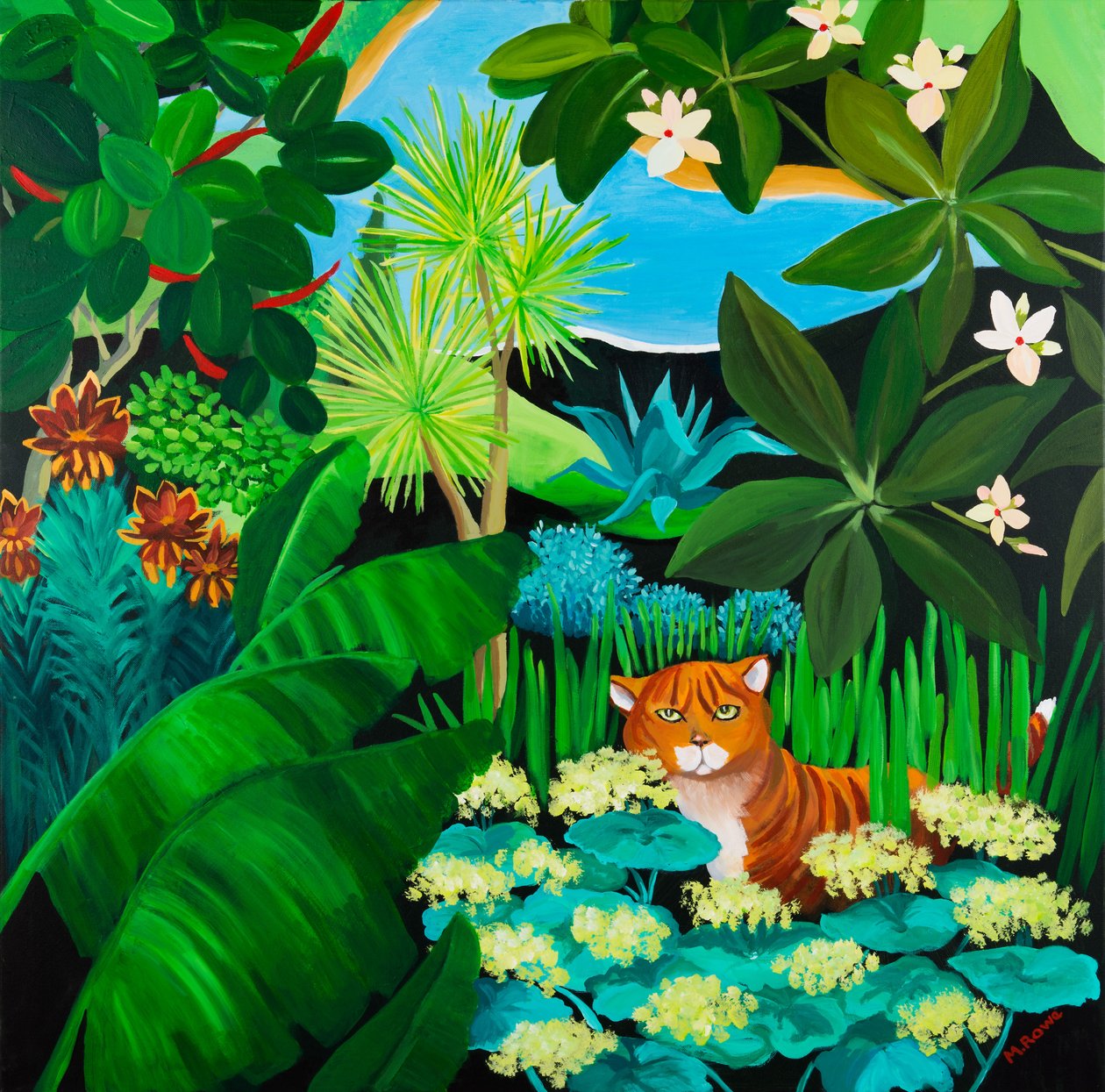 Puss in Jungle, 2013 av Maggie Rowe