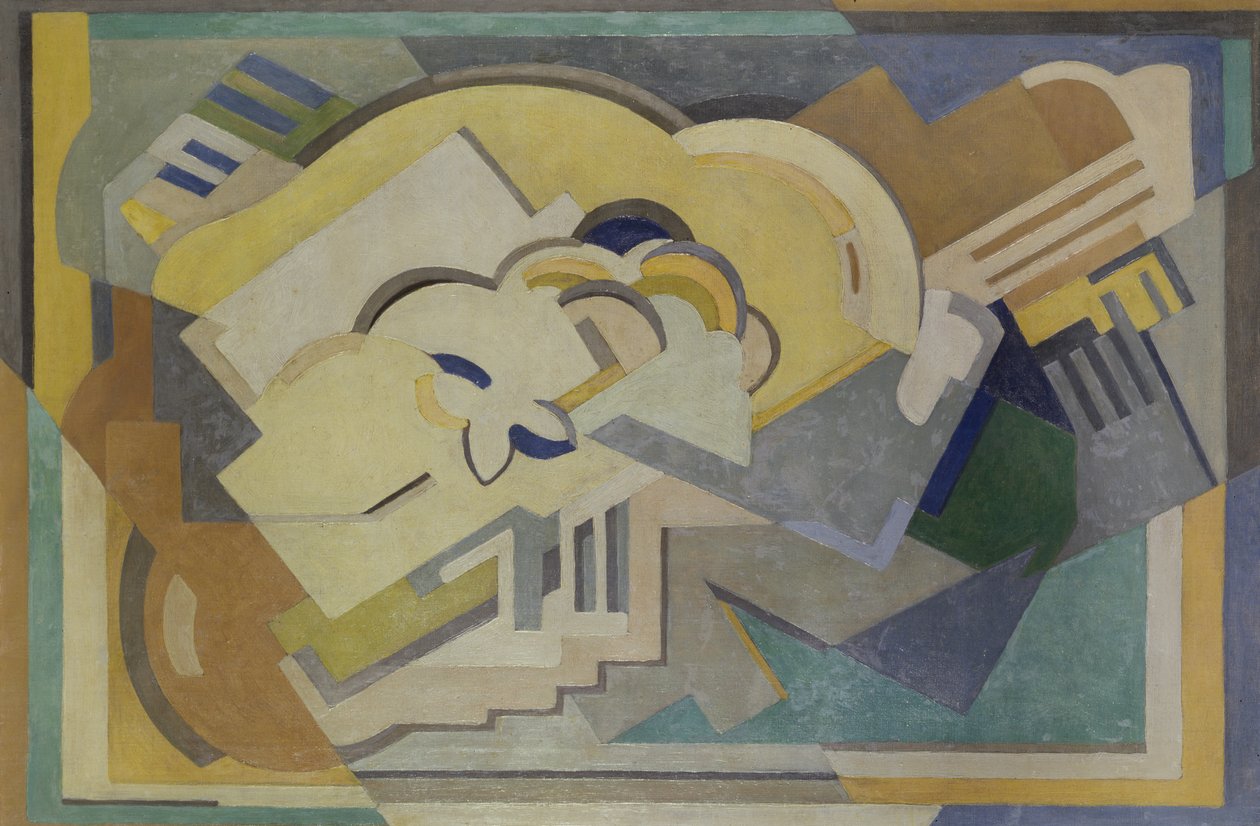 Abstrakt komposisjon, 1933 av Mainie Jellett
