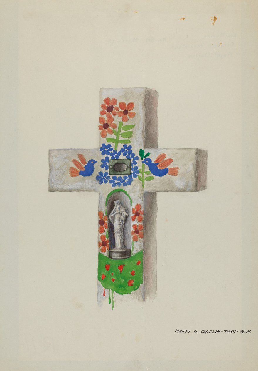 Sementhodestein, ca. 1937. av Majel G. Claflin