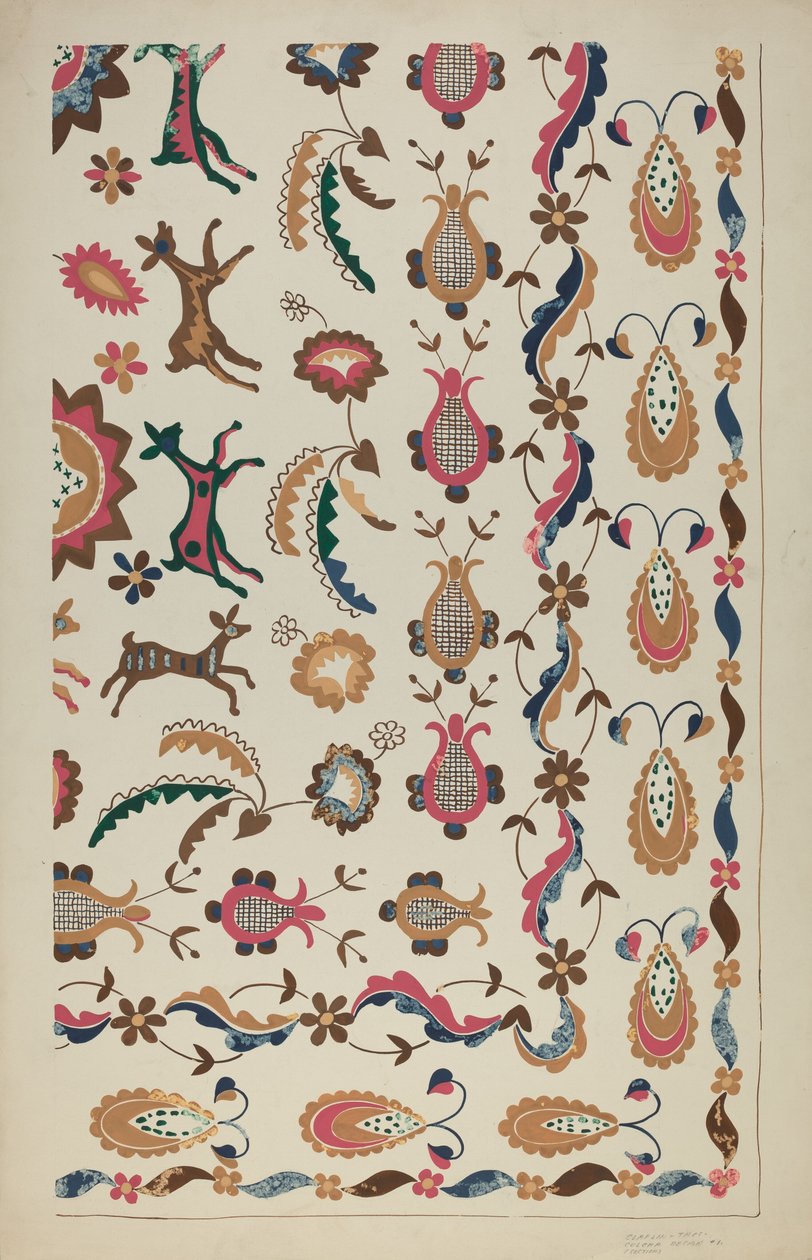Quilt, 19351942. av Majel G. Claflin