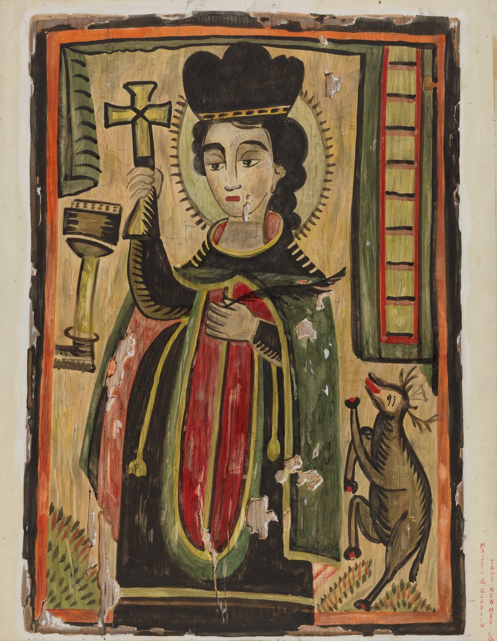 Altertavle - St. Procopius, 19351942. av Majel G. Claflin