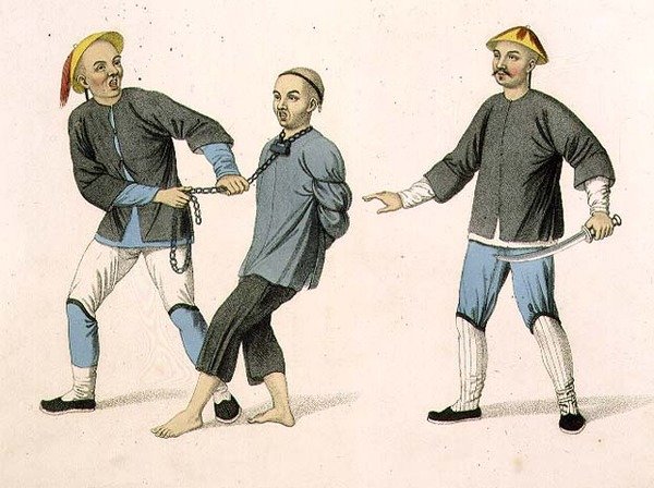 A Culprit Conveyed to Prison, plate 2 fra 