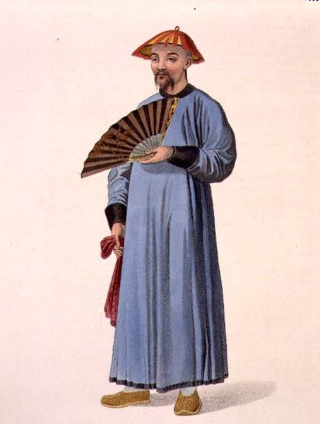 A Mandarin in his Summer Dress, plate 31 fra 