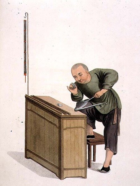 A Money-Changer, plate 4 fra 