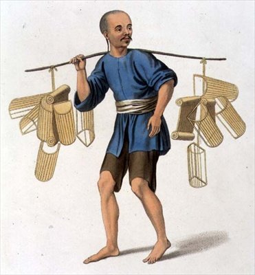 A Pillow Seller, plate 33 fra 