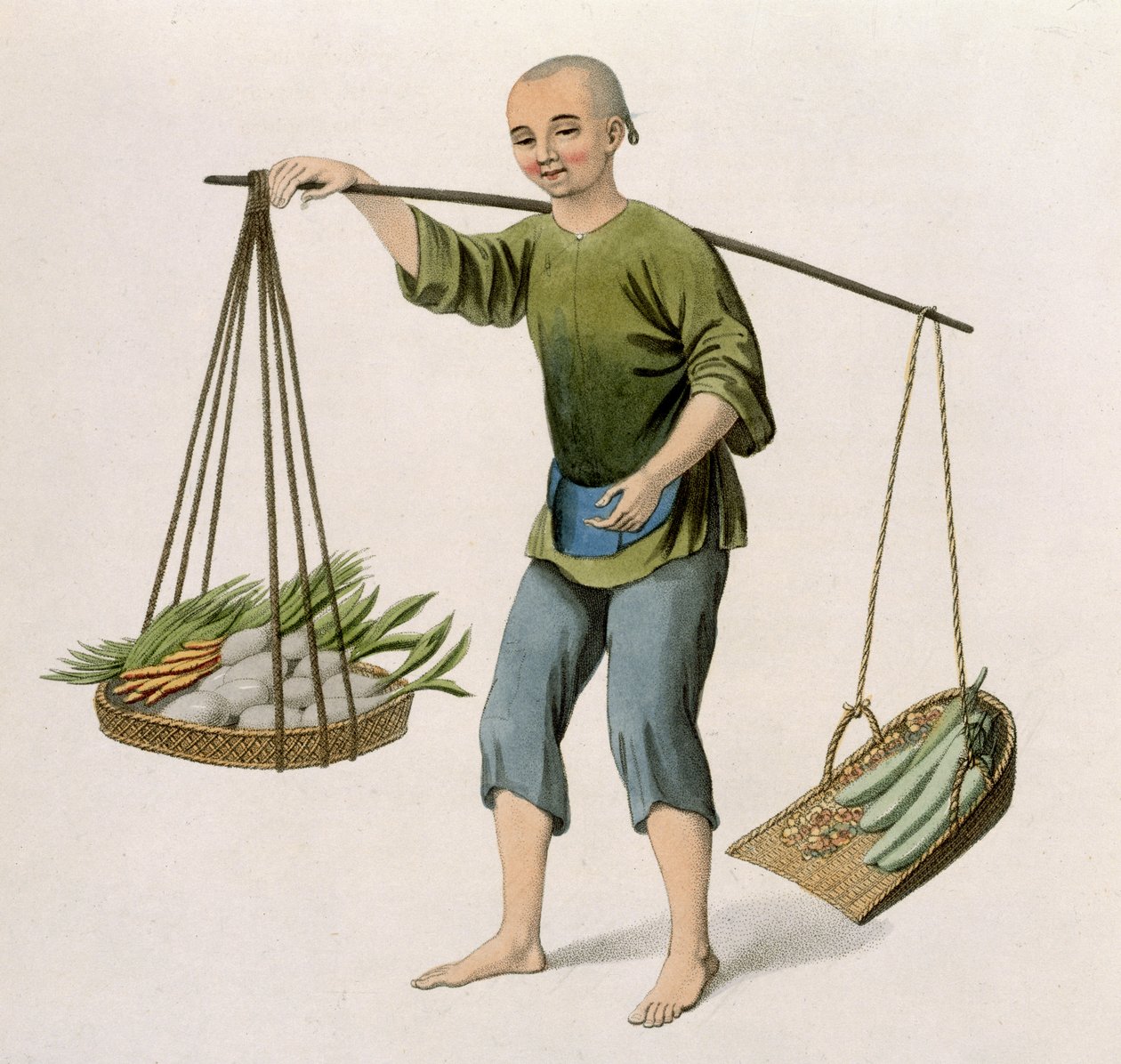A Boy with Vegetables, tallerken 54 fra 
