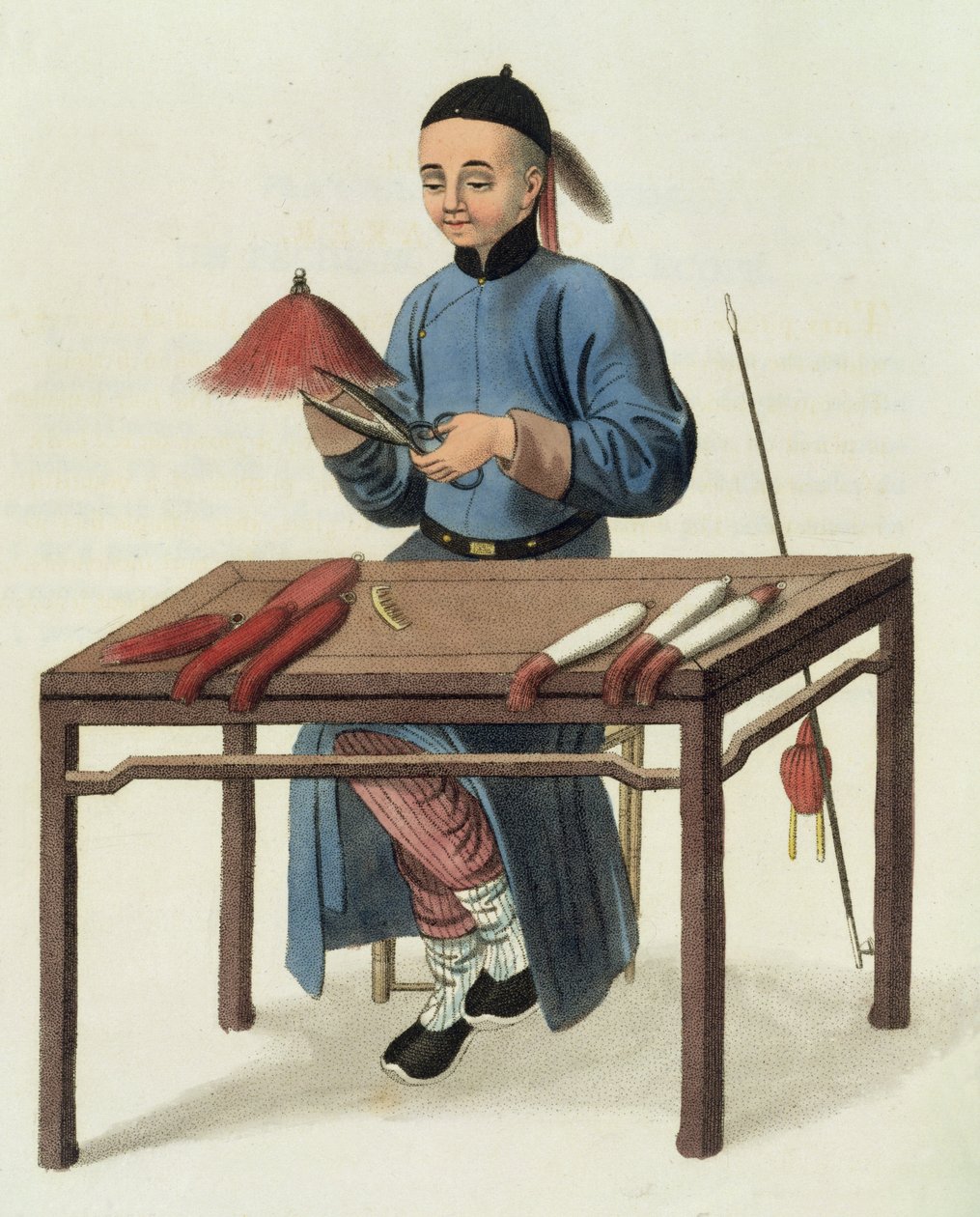 A Cap Maker, plate 51 fra 
