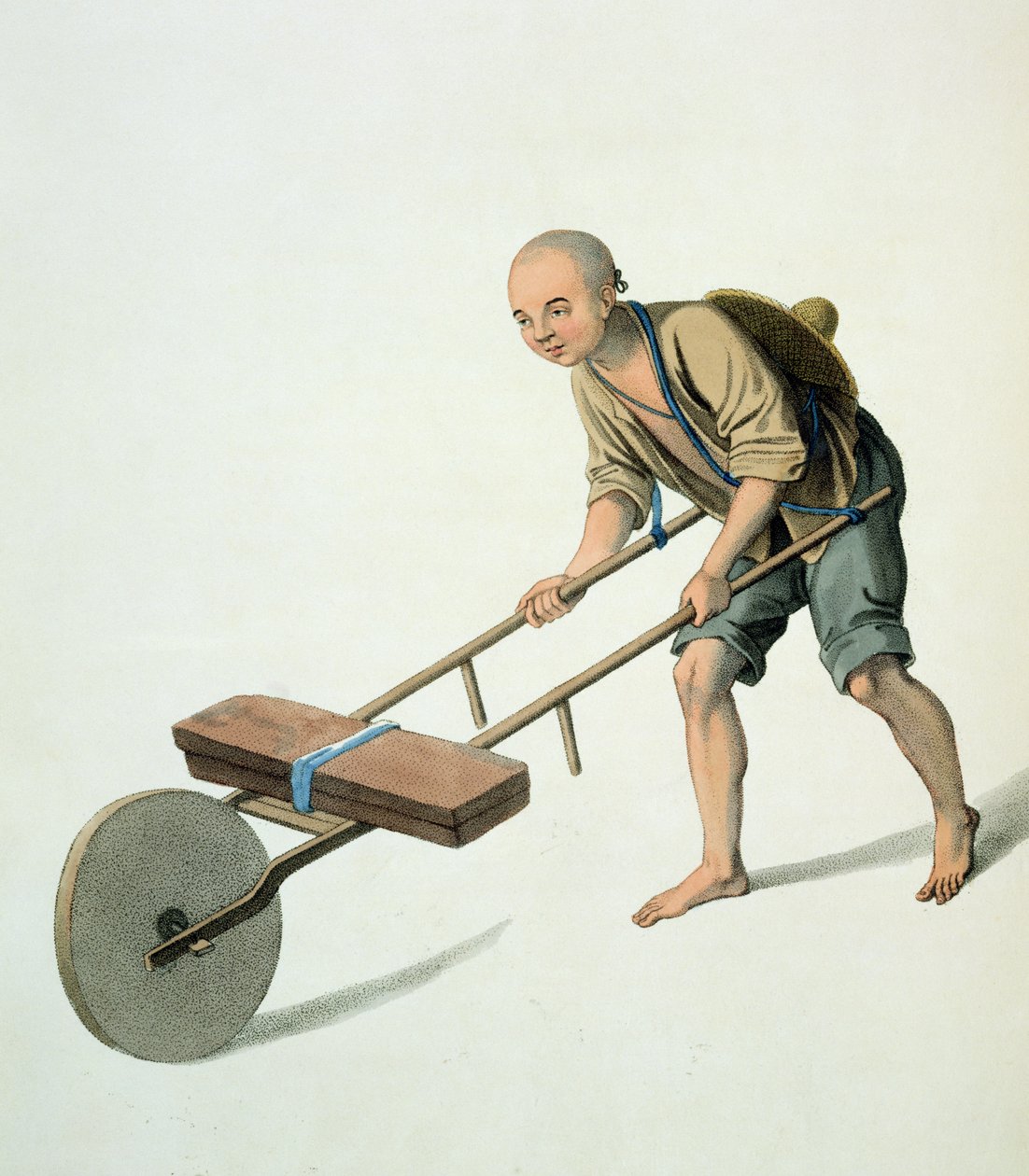 A Labourer, plate 27 fra 