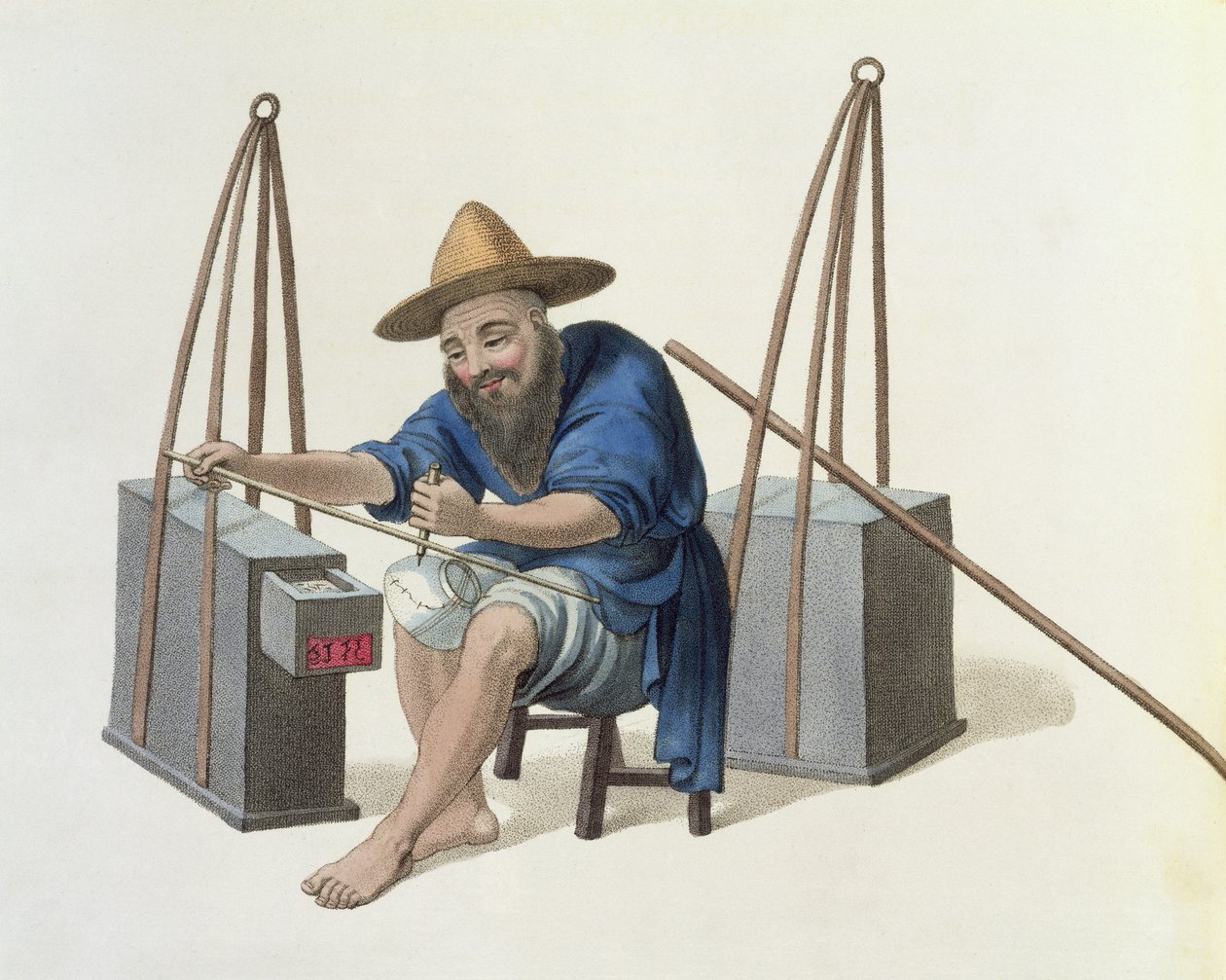A Mender of Porcelain, plate 28 fra 
