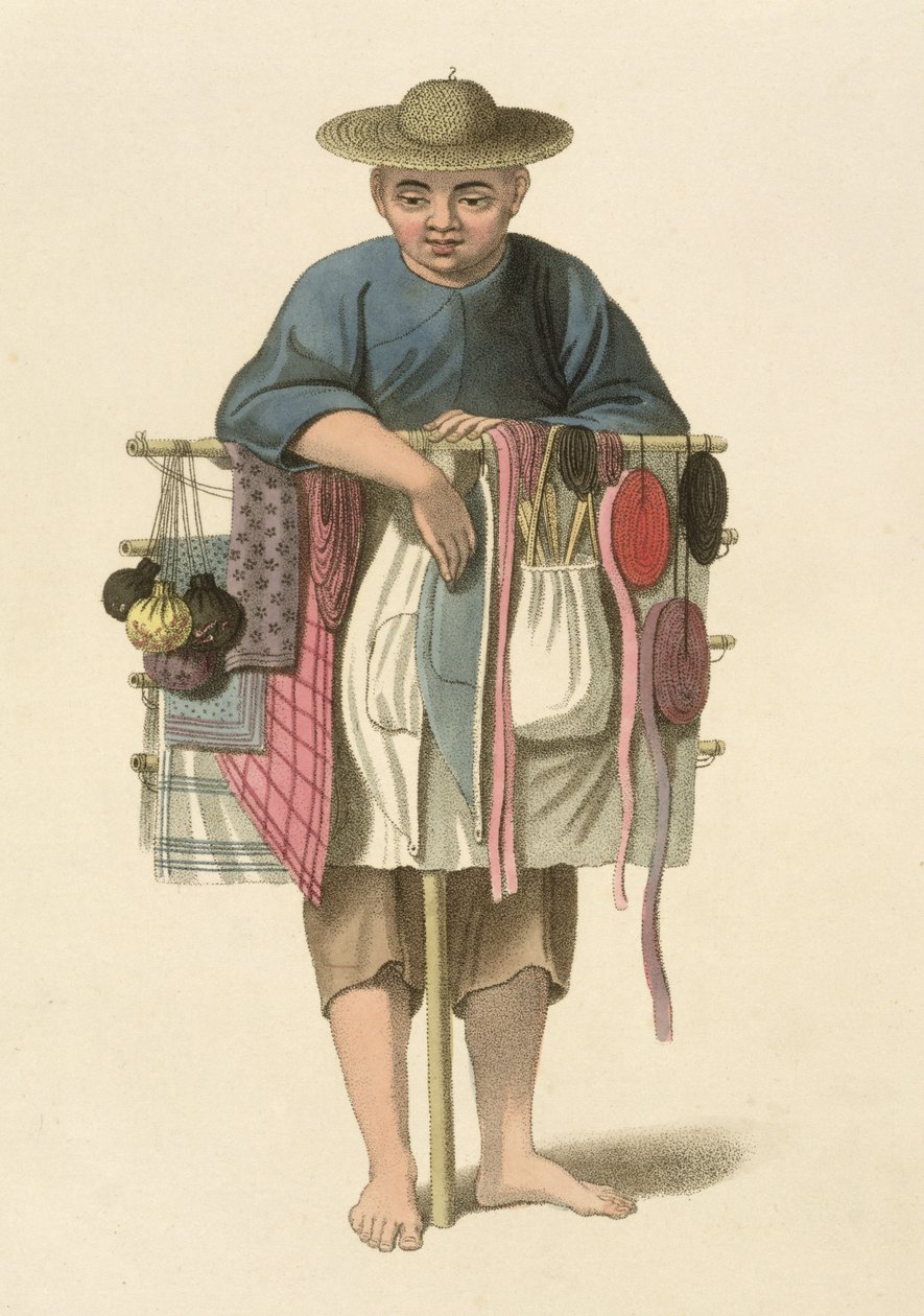 A Pedlar, plate 17 fra 