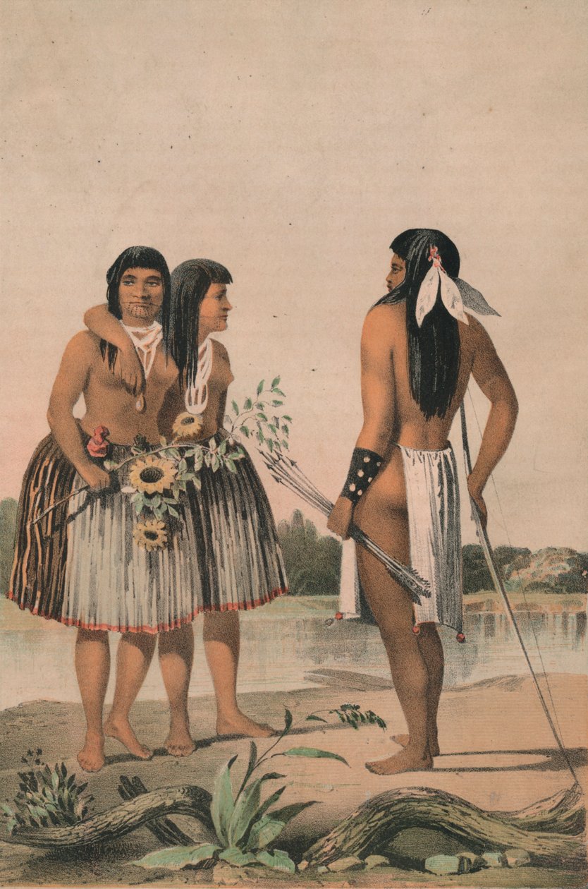 Yumas, ca 1850-tallet. av Major and Knapp Sarony