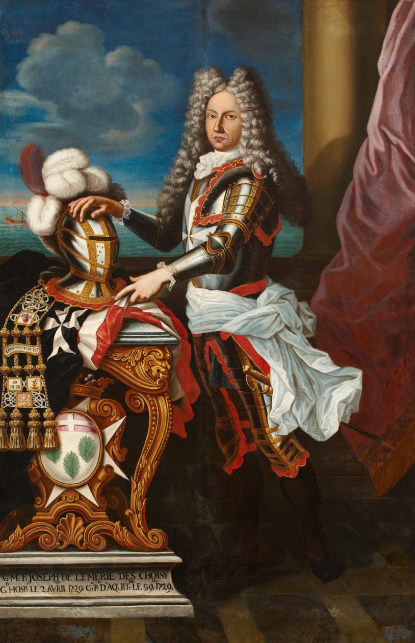 Joseph de Limerie des Choisy, 1729 av Maltese School