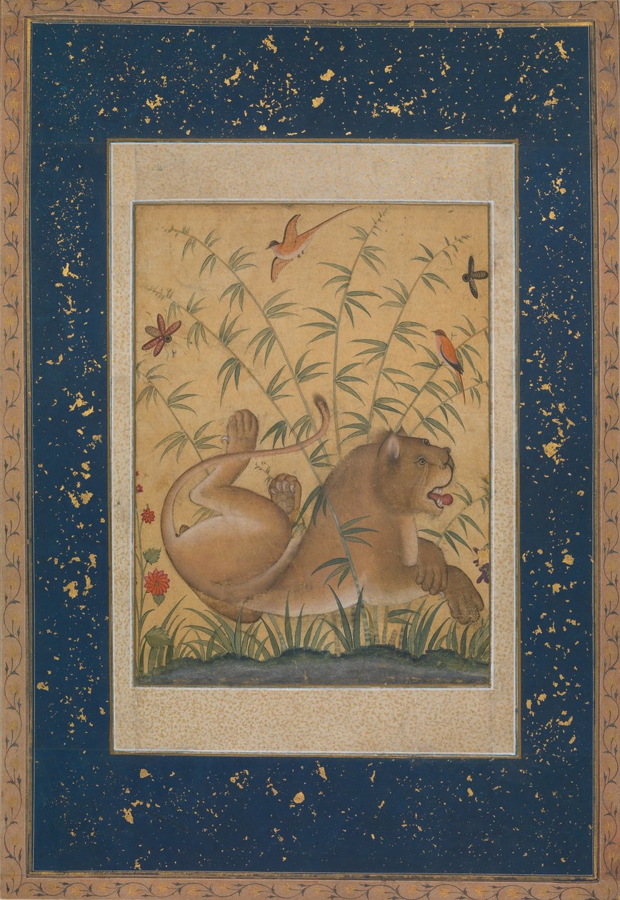 Løve i hvile, ca. 1585. av Mansur