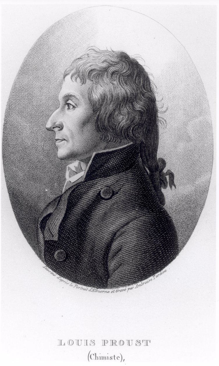 Joseph Louis Proust (1754-1826) gravert av Ambroise Tardieu (1788-1841) av Manuel Albuerne